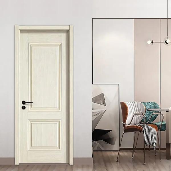 Interior bathroom door bedroom door WPC laminated door